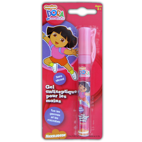 COSMETESS - Gel antiseptique pour les mains Dora l'exploratrice