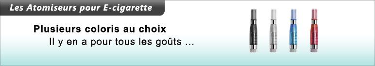 Atomiseurs eGo pour Cigarettes lctroniques