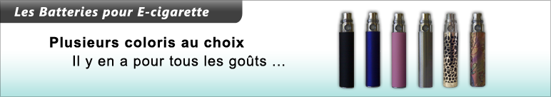 Batteries eGo pour Cigarettes lctroniques