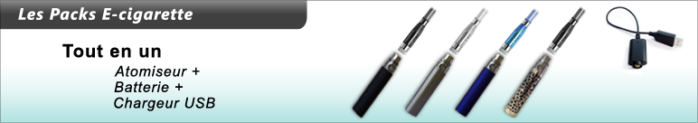 Packs tout en un Cigarette lctronique