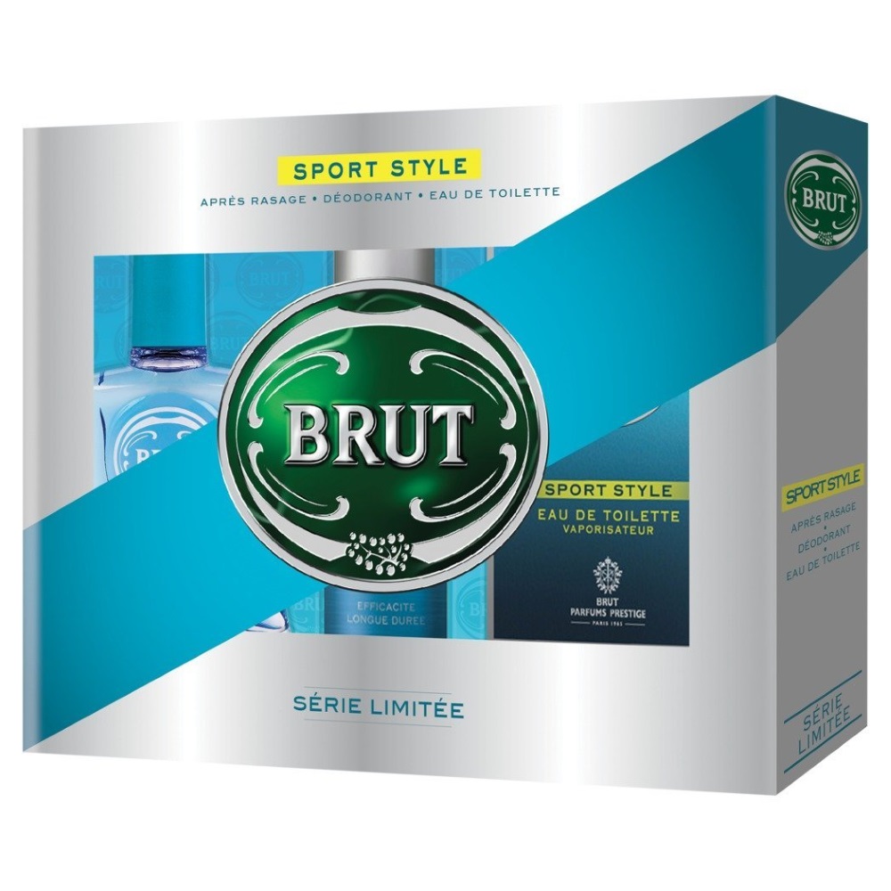 BRUT - Coffret Brut Sport Style Eau de Toilette + Aprs Rasage + Dodorant