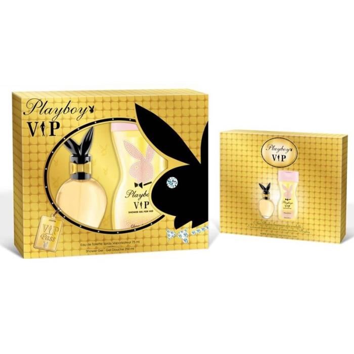 PLAYBOY - Coffret 2015 Femme Eau de Toilette + Crme de douche Playboy VIP