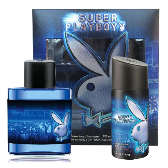 PLAYBOY - Coffret Homme Eau de Toilette + Dodorant 24h Super Playboy