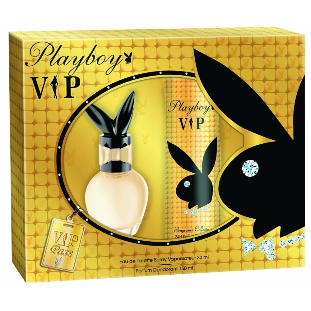 PLAYBOY - Coffret Femme Eau de Toilette + Dodorant 24h Playboy VIP